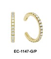 10mm CZ Stones Ear Cuff EC-1147